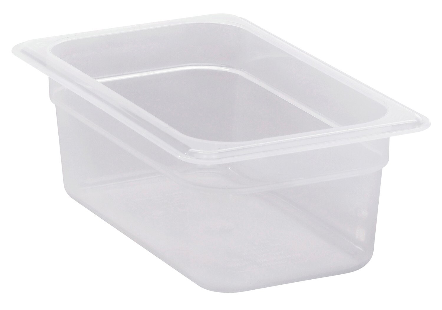 Frischhaltebox, GN 1/4, 265 x 162 x 100 mm, Polypropylen transparent