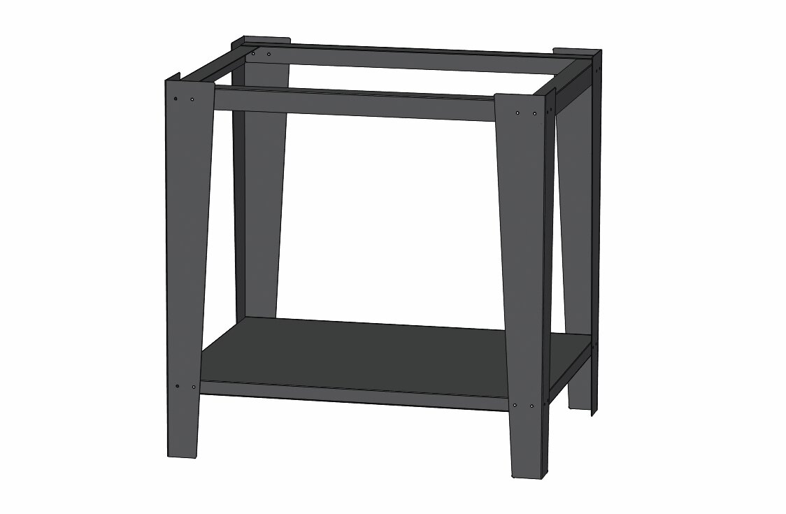 Untergestell für Pizzaofen 70531054, 70531055