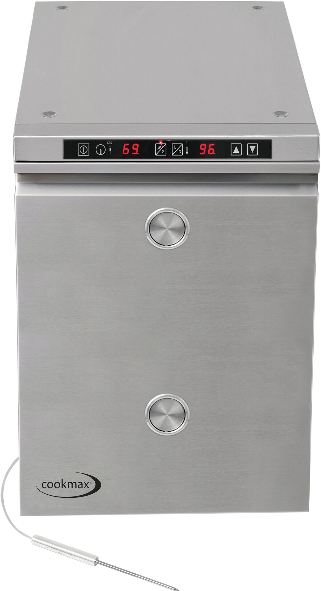 Heißhalte- und Niedrigtemperatur-Gargerät 6 x GN 1/1 mit Kerntemperatursteuerung