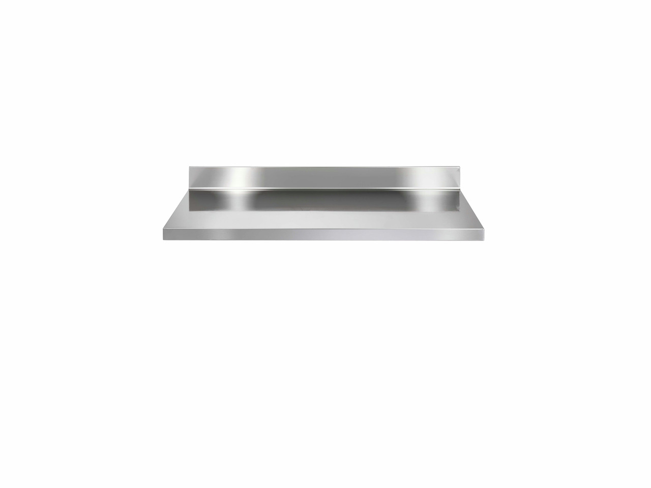 Arbeitsplatte f. Kühltisch 1160 x 700 mm mit 50 mm Aufkantung für Zentralkühlung