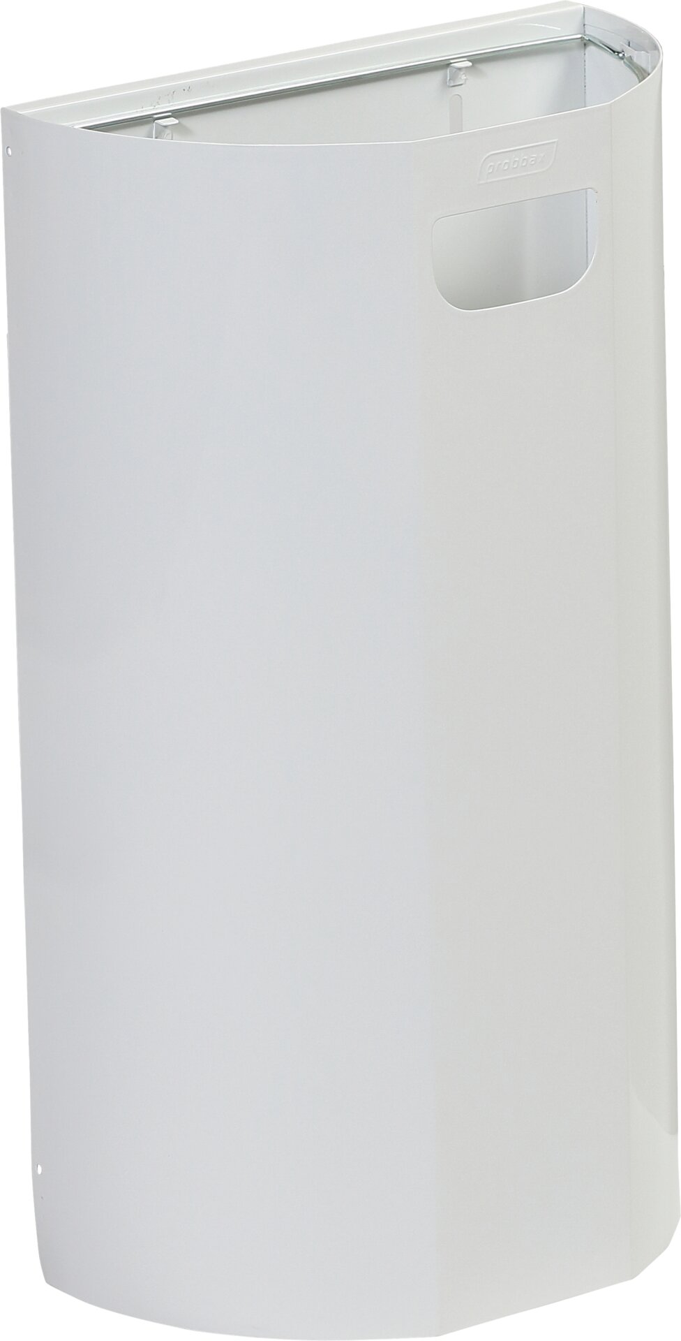 Abfalleimer zur Wandmontage 40 l / weiß