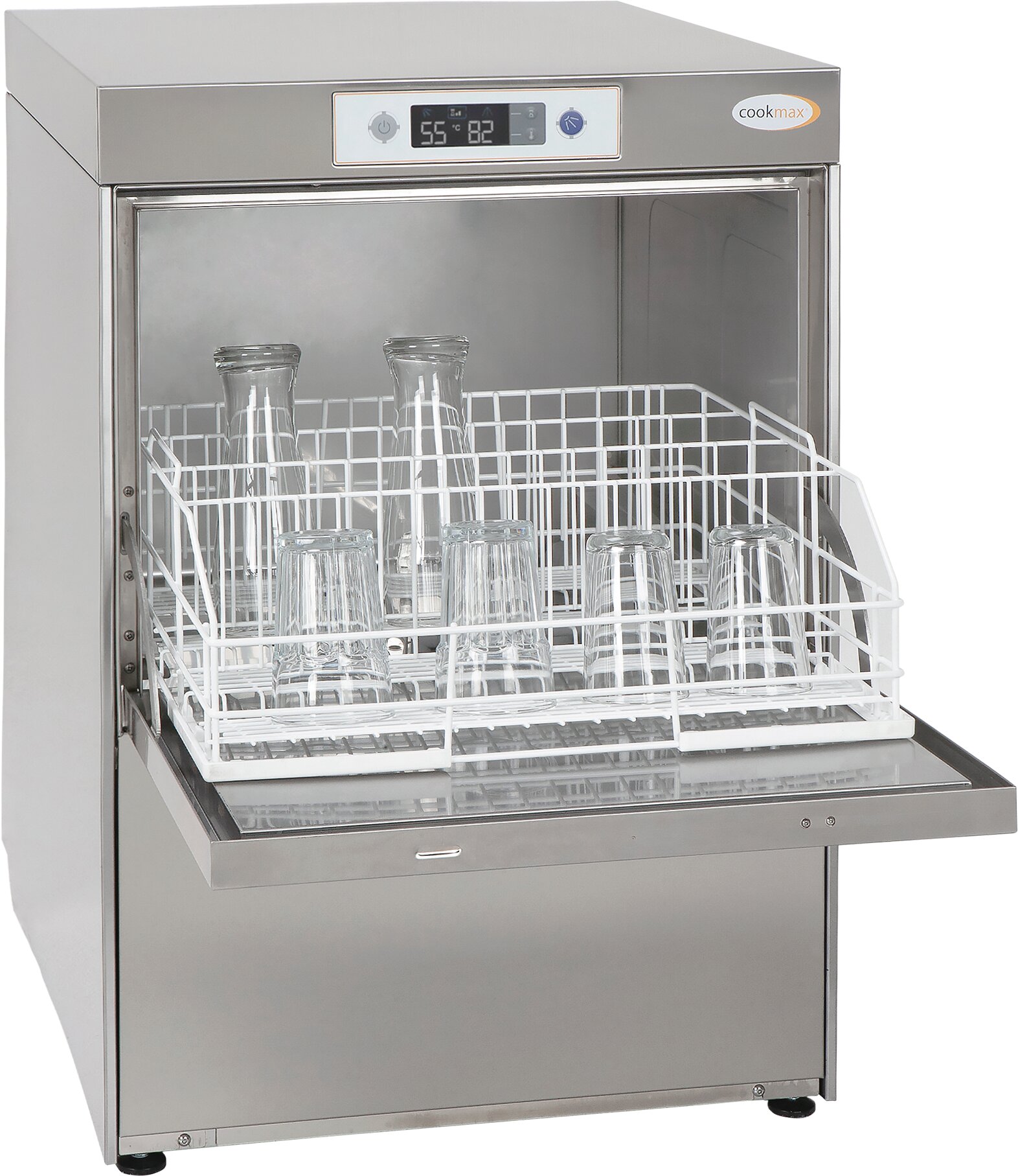 Gläserspüler mit Enthärter, Reinigerdosierer und Klarspüldosierer