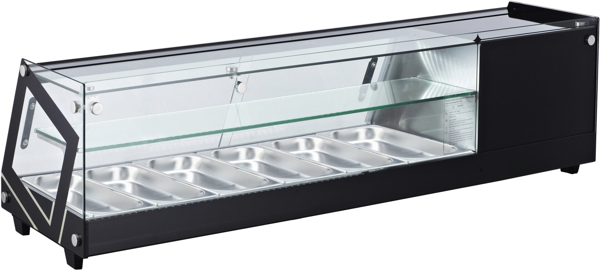 Tapasvitrine 6 x GN 1/3