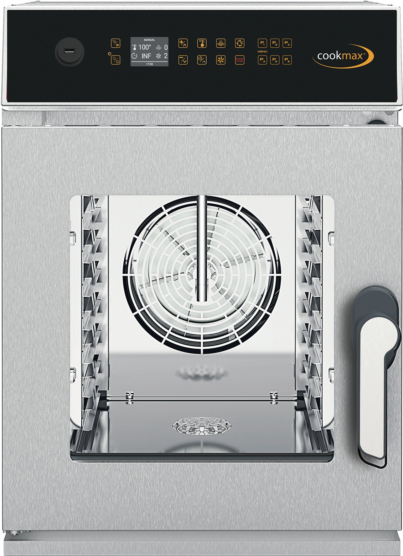 Kombidämpfer kompakt, 6 GN 2/3 - 4 GN 2/3, programmierbare Steuerung