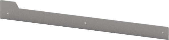 Seitenabdeckung rechts für Arbeitsplatte am Gerät 735 x 3 x 75 mm