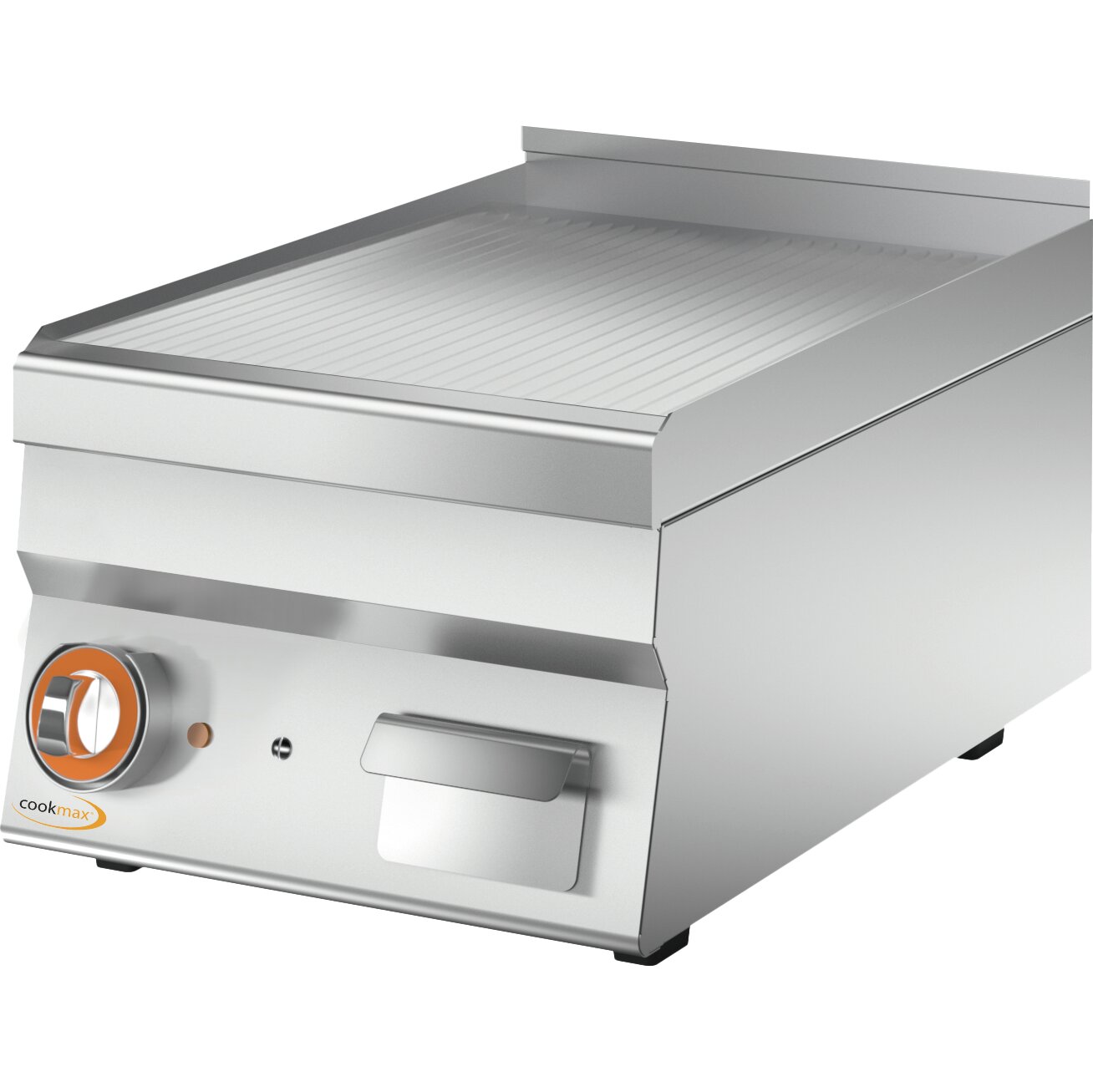 Elektro-Grillplatte, gerillt