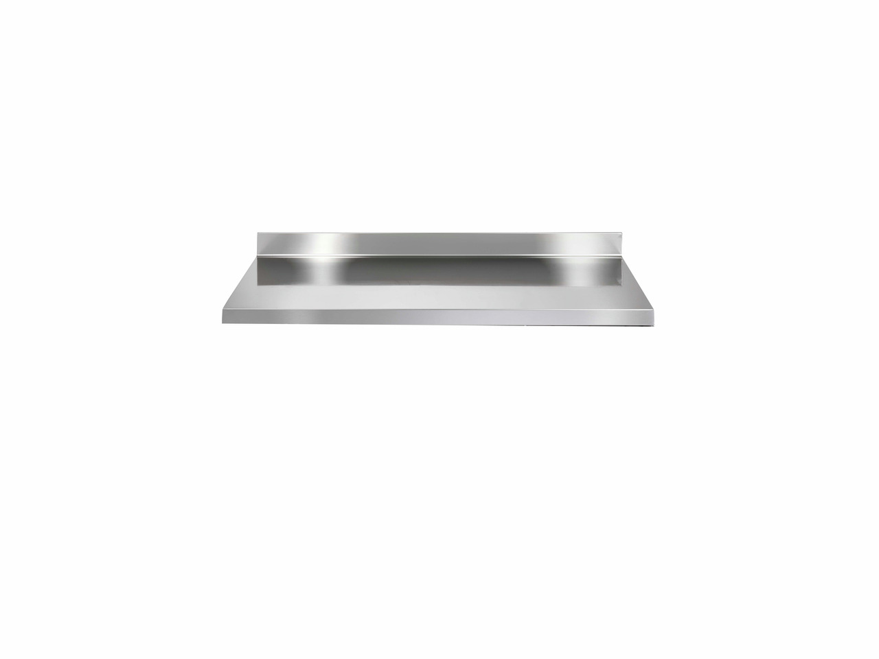 Arbeitsplatte für Zentralkühltische 1130mm mit 50 mm Aufkantung