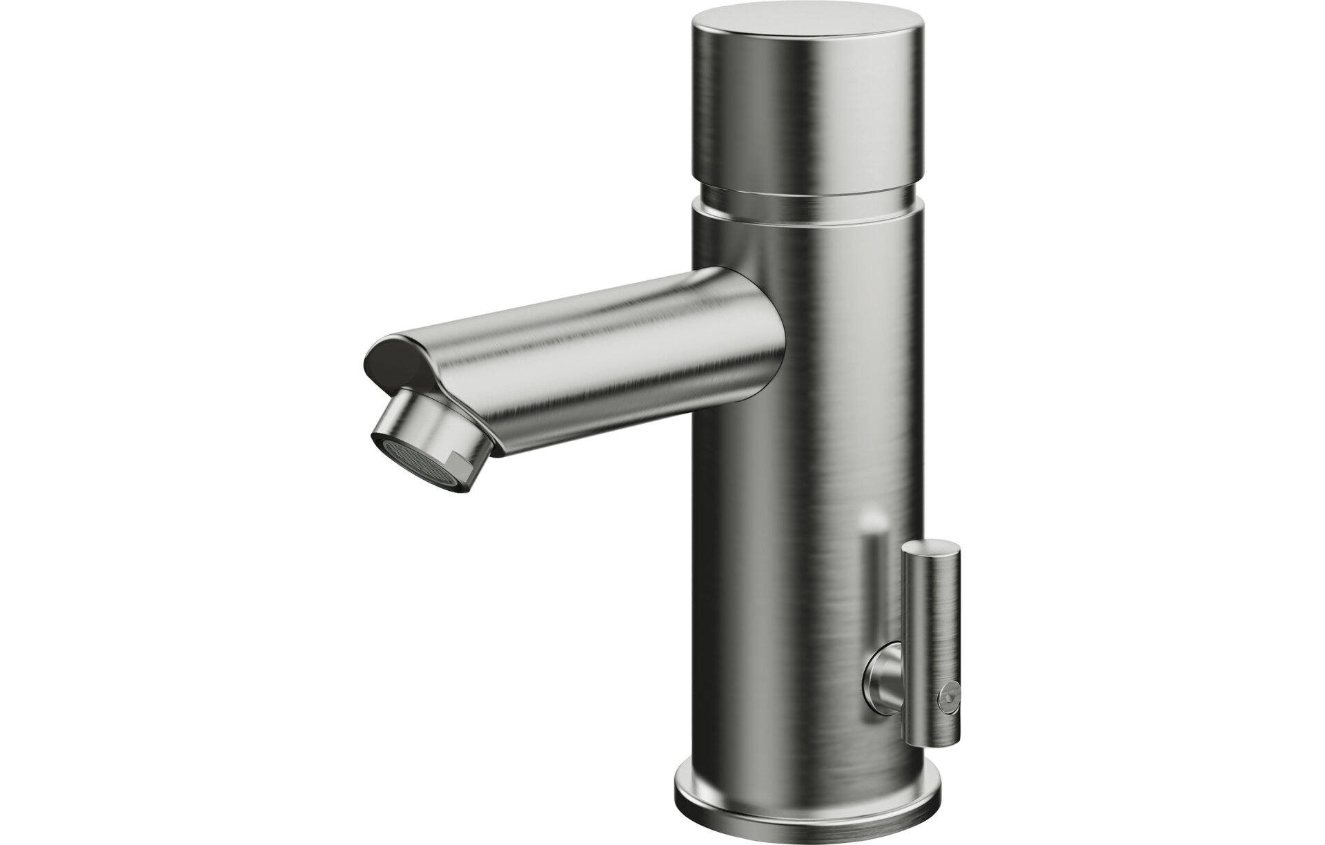 Selbstschlussarmatur Edelstahl, mit Mischung