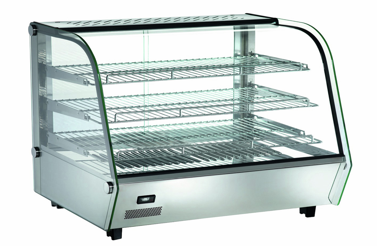 Warmhaltevitrine Umluft 160 l 860 x 570 x 670 mm