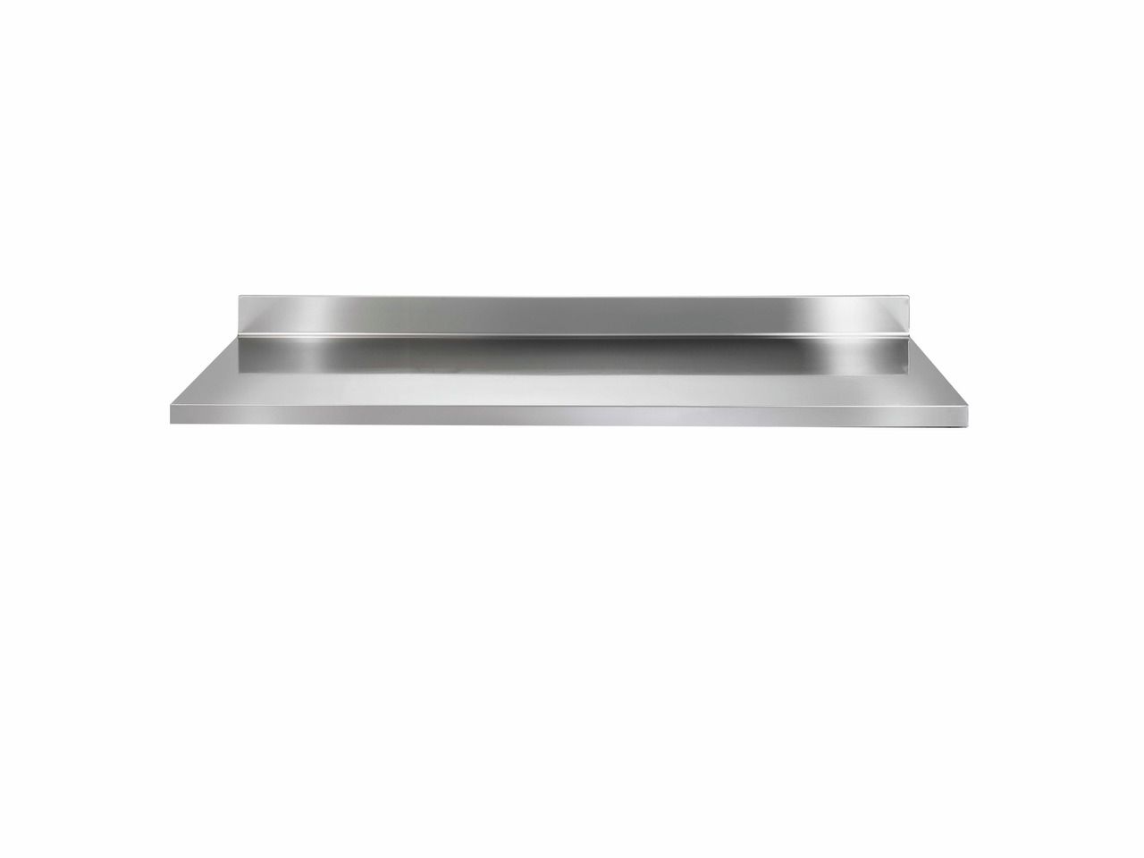 Arbeitsplatte f. Kühltisch 1640 x 700 mm mit 50 mm Aufkantung für Zentralkühlung