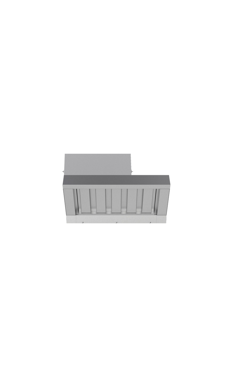 Dunstabzugshaube mit Aktivkohlefilter,  COMPACT GN 1/3