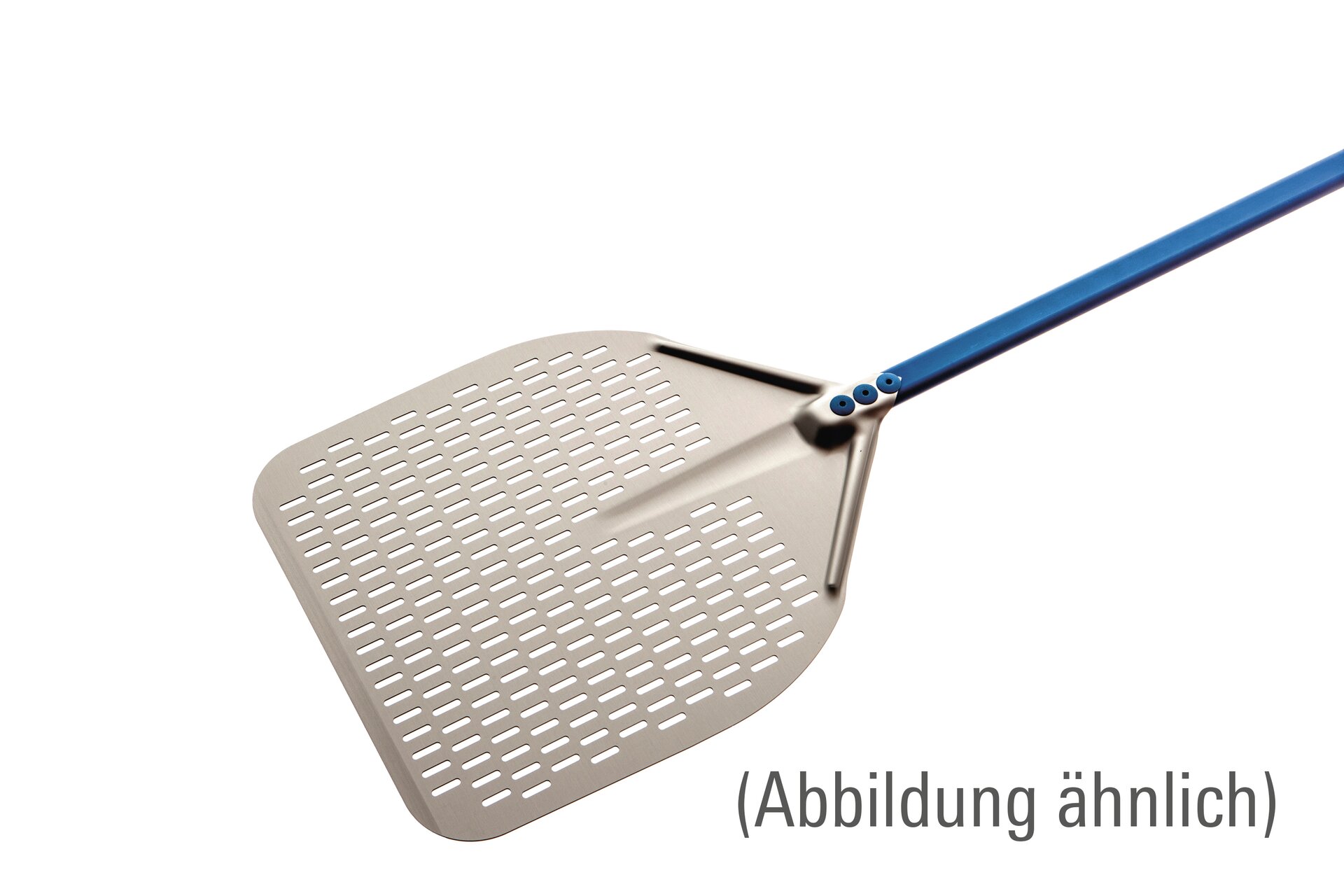 Pizzaschaufel, klein, perforiert, Aluminium
