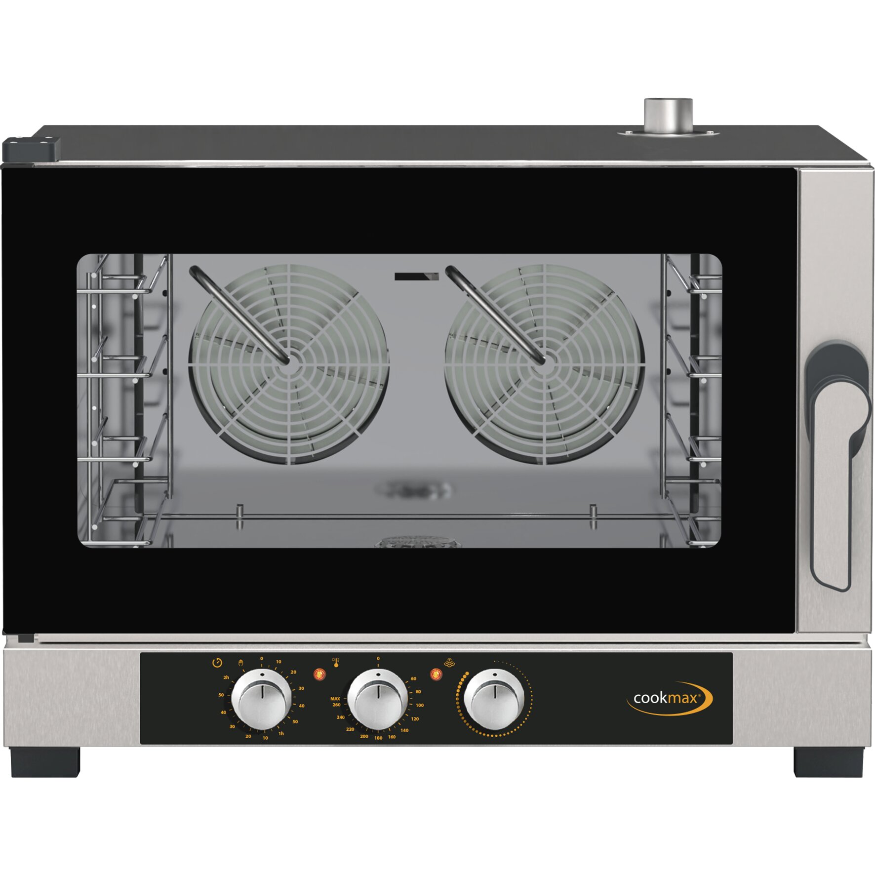 Kombidämpfer 5 x GN 1/1 manuelle Steuerung, mit Schlauch